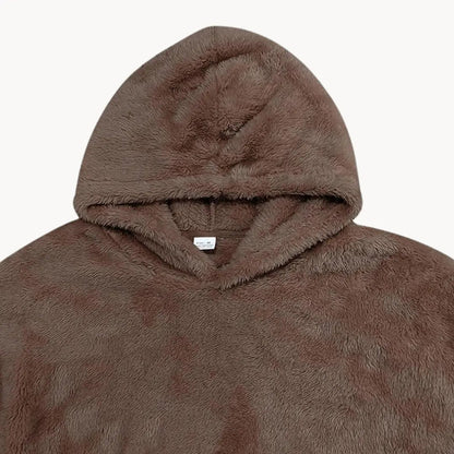 Ugodna Mješavina Fleece Hoodie s Kapuljačom