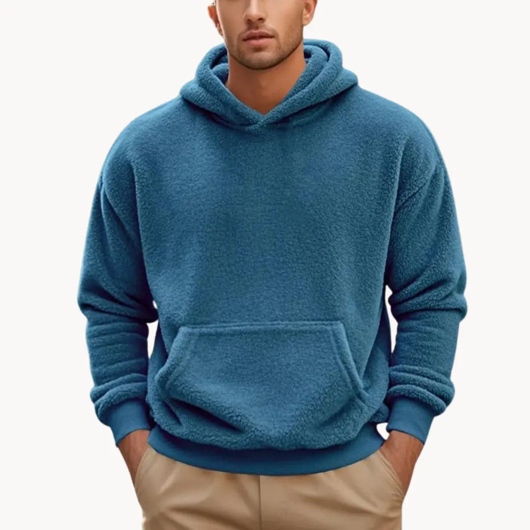 Ugodna Mješavina Fleece Hoodie s Kapuljačom