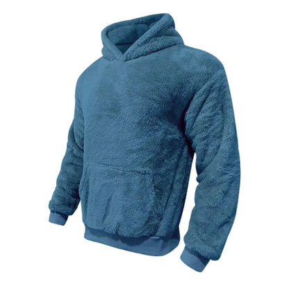 Ugodna Mješavina Fleece Hoodie s Kapuljačom