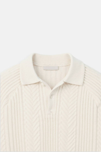 Hybrid Knitted Sweater - Relaxed Style