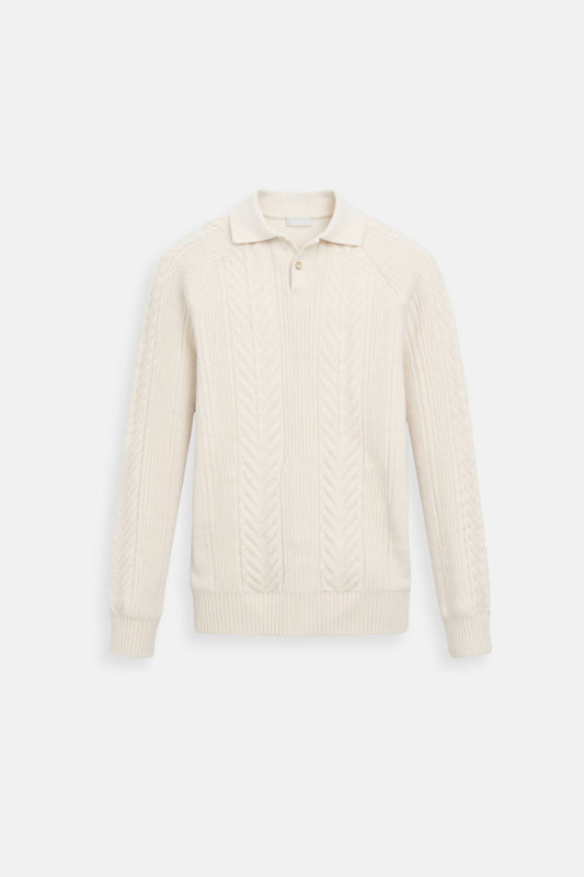 Hybrid Knitted Sweater - Relaxed Style