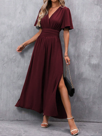Eterna - Elegant Maxi Dress in Black