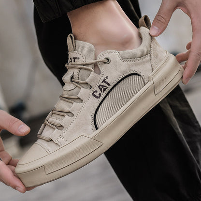 UrbanEdge - Leather Sneakers