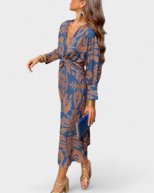 Sabrina - Elegant Midi Dress