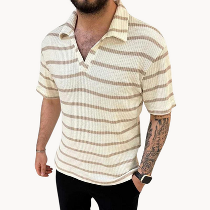 Prozračna Polo Majica s Johnny Ovratnikom
