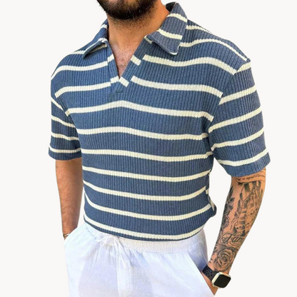 Prozračna Polo Majica s Johnny Ovratnikom