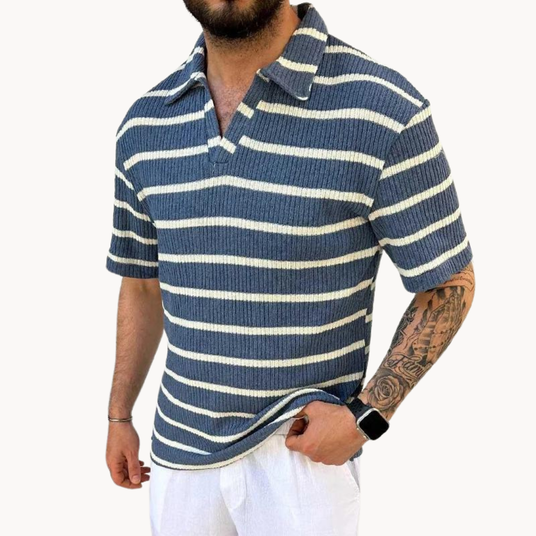 Prozračna Polo Majica s Johnny Ovratnikom