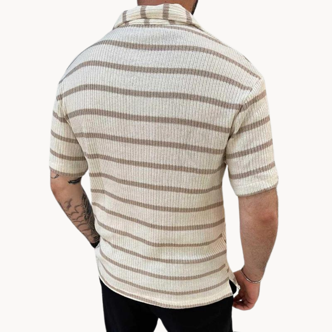 Prozračna Polo Majica s Johnny Ovratnikom