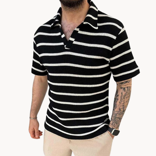 Prozračna Polo Majica s Johnny Ovratnikom