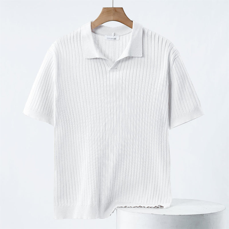Stretch Fabric Polo Shirt