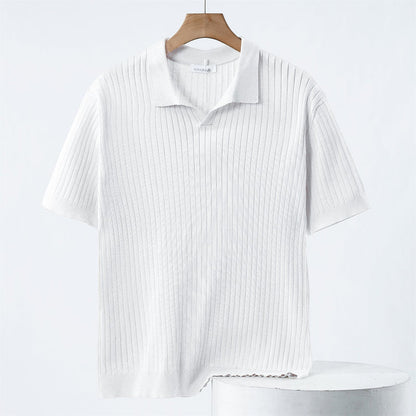Stretch Fabric Polo Shirt