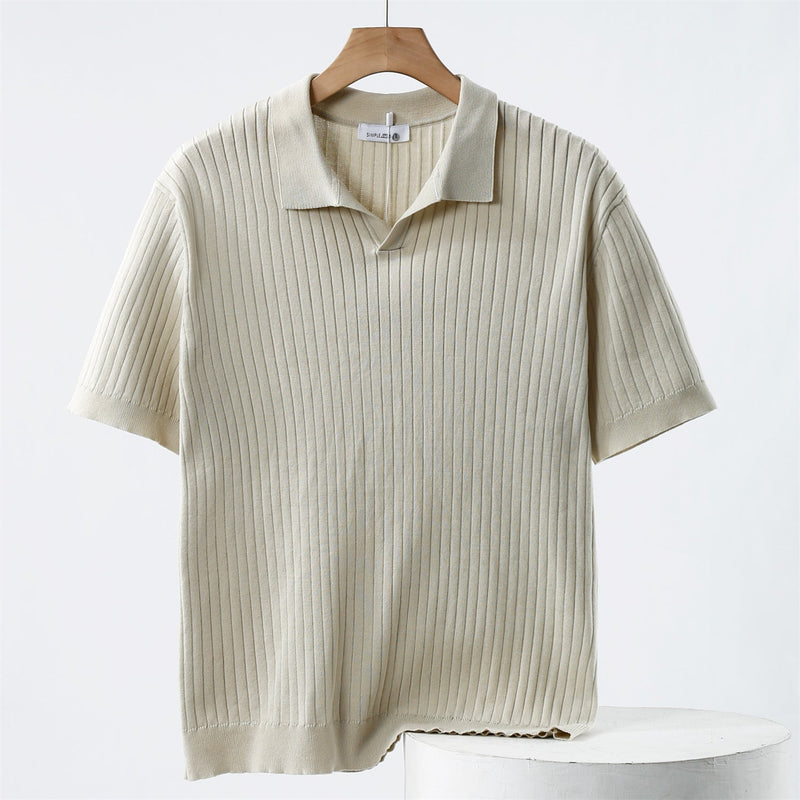 Stretch Fabric Polo Shirt