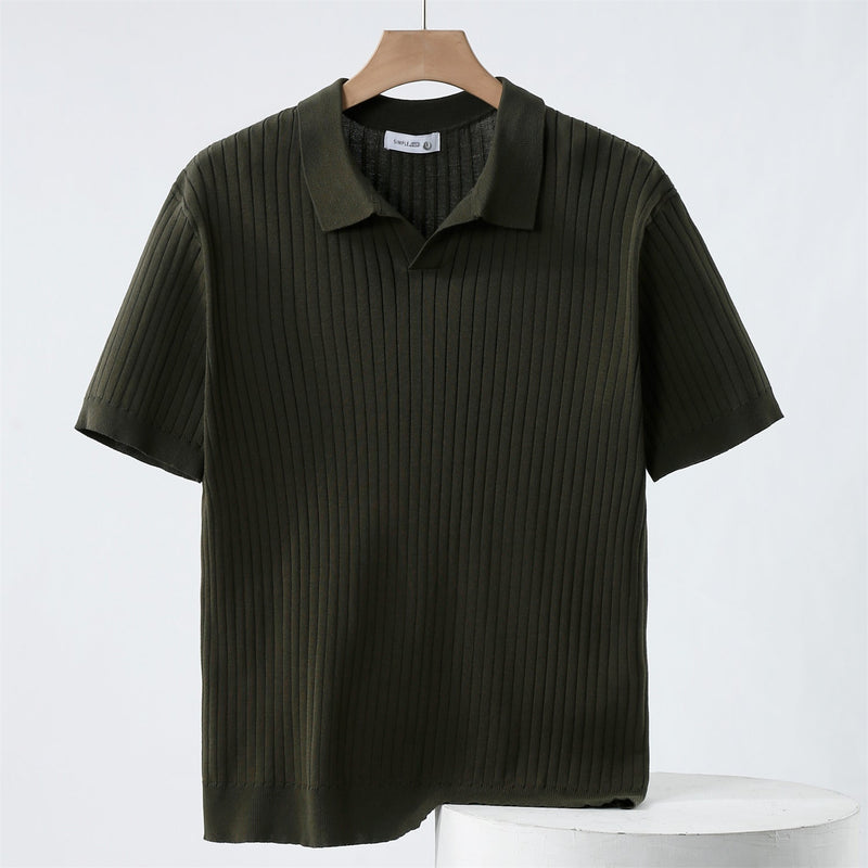 Stretch Fabric Polo Shirt