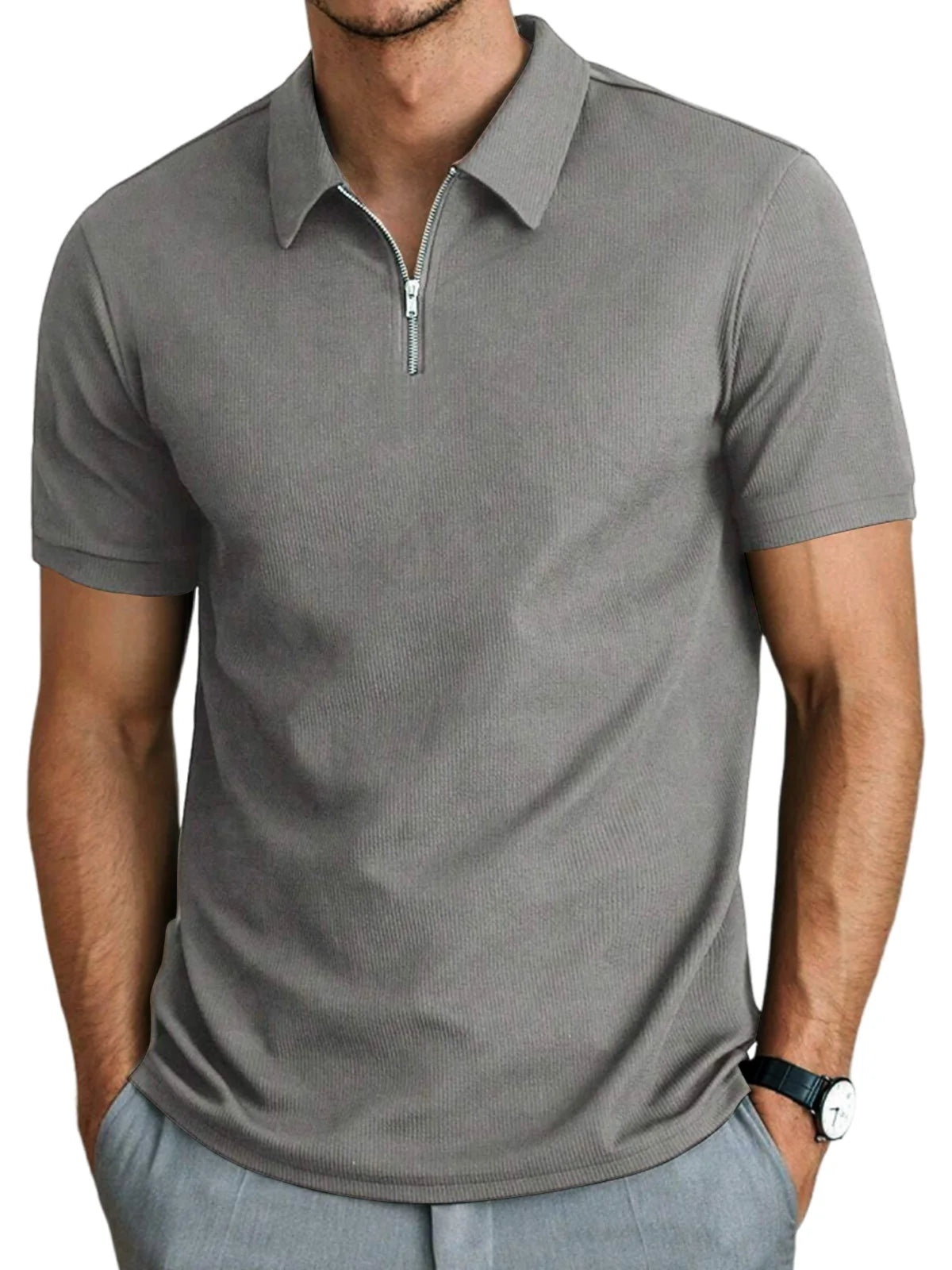 Polo T-Shirt - Lightweight Casual Comfort