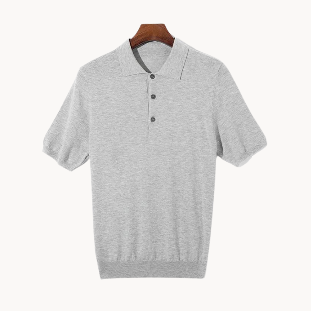 Polo Majica - Napravljena od Lagane Prirodne Tkanine