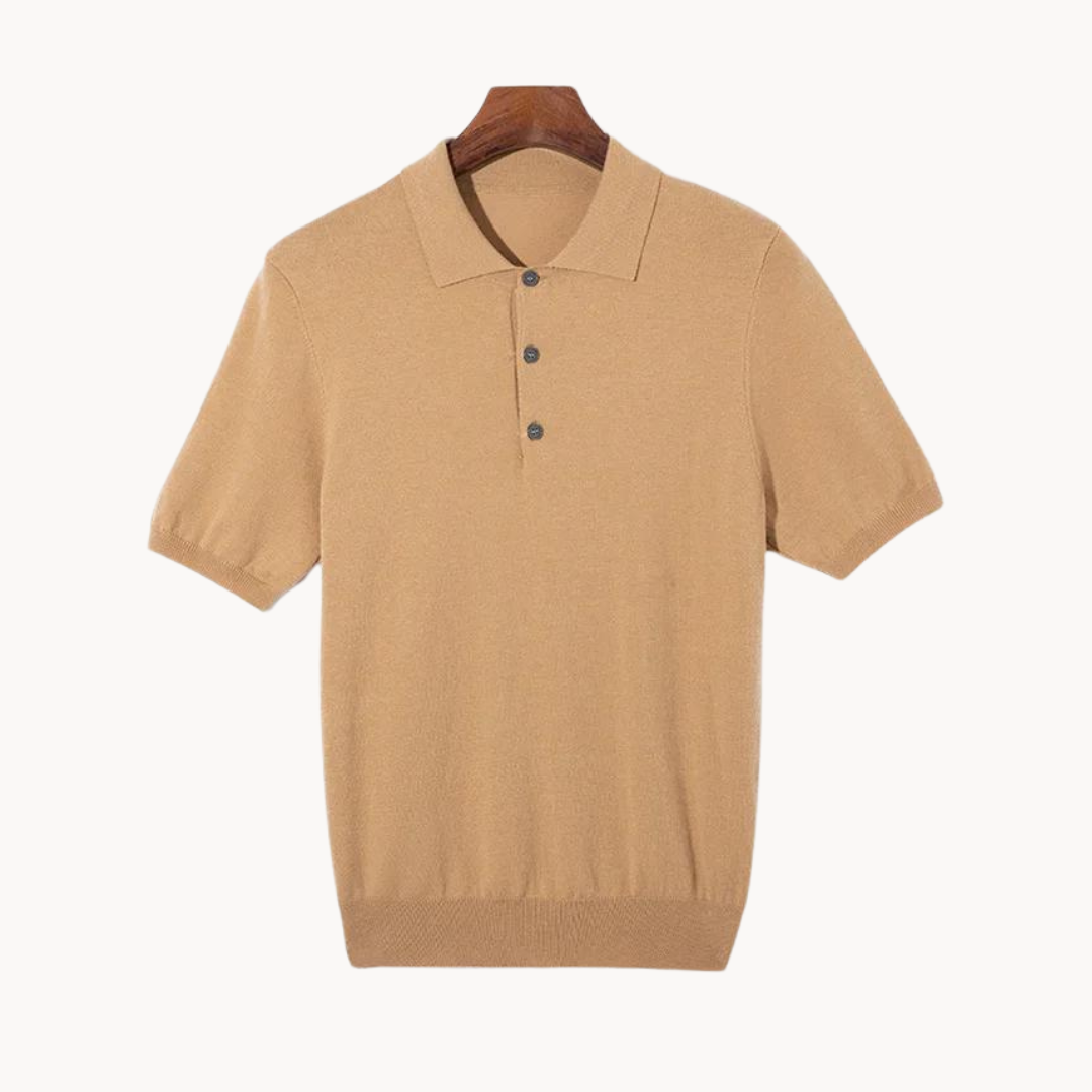 Polo Majica - Napravljena od Lagane Prirodne Tkanine