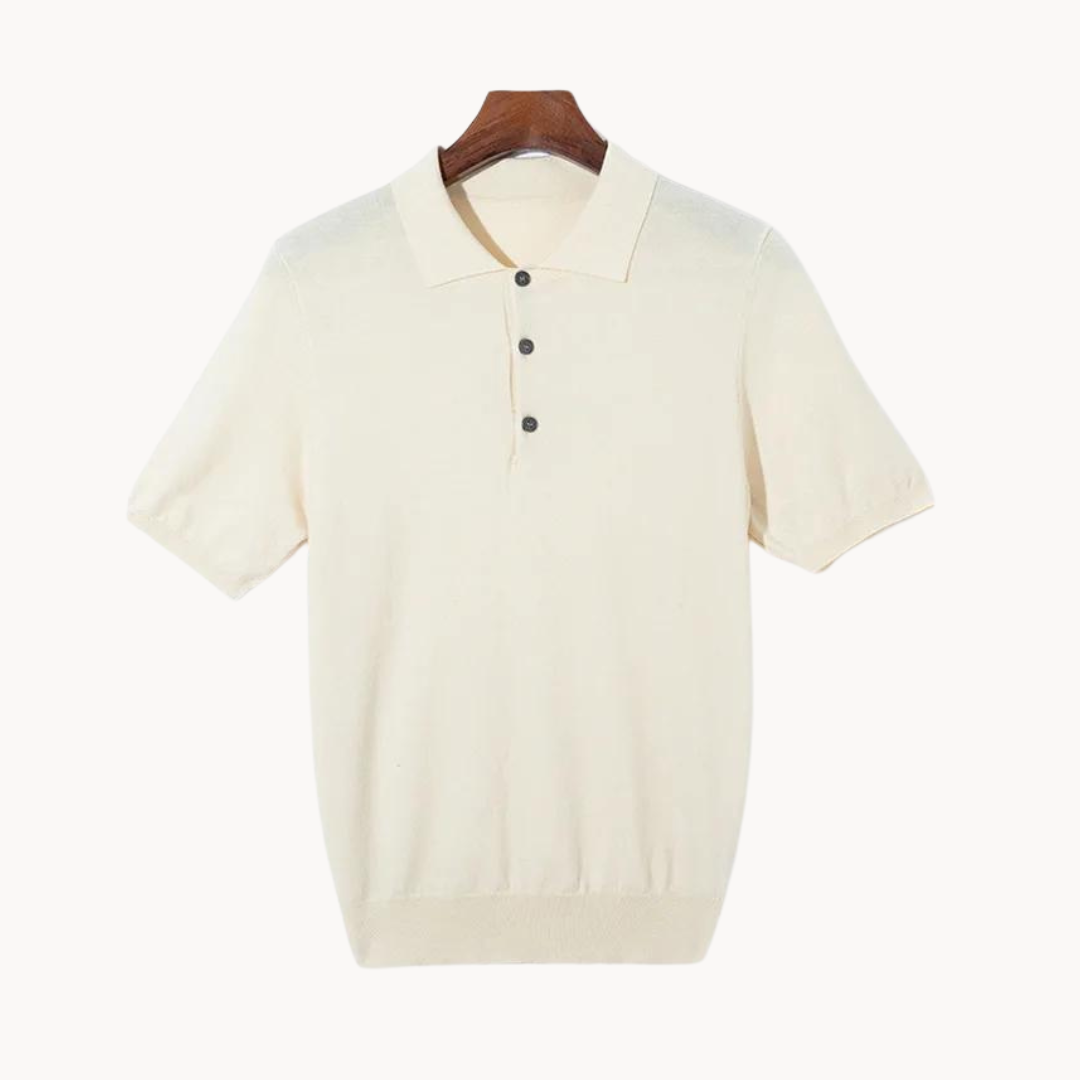 Polo Majica - Napravljena od Lagane Prirodne Tkanine