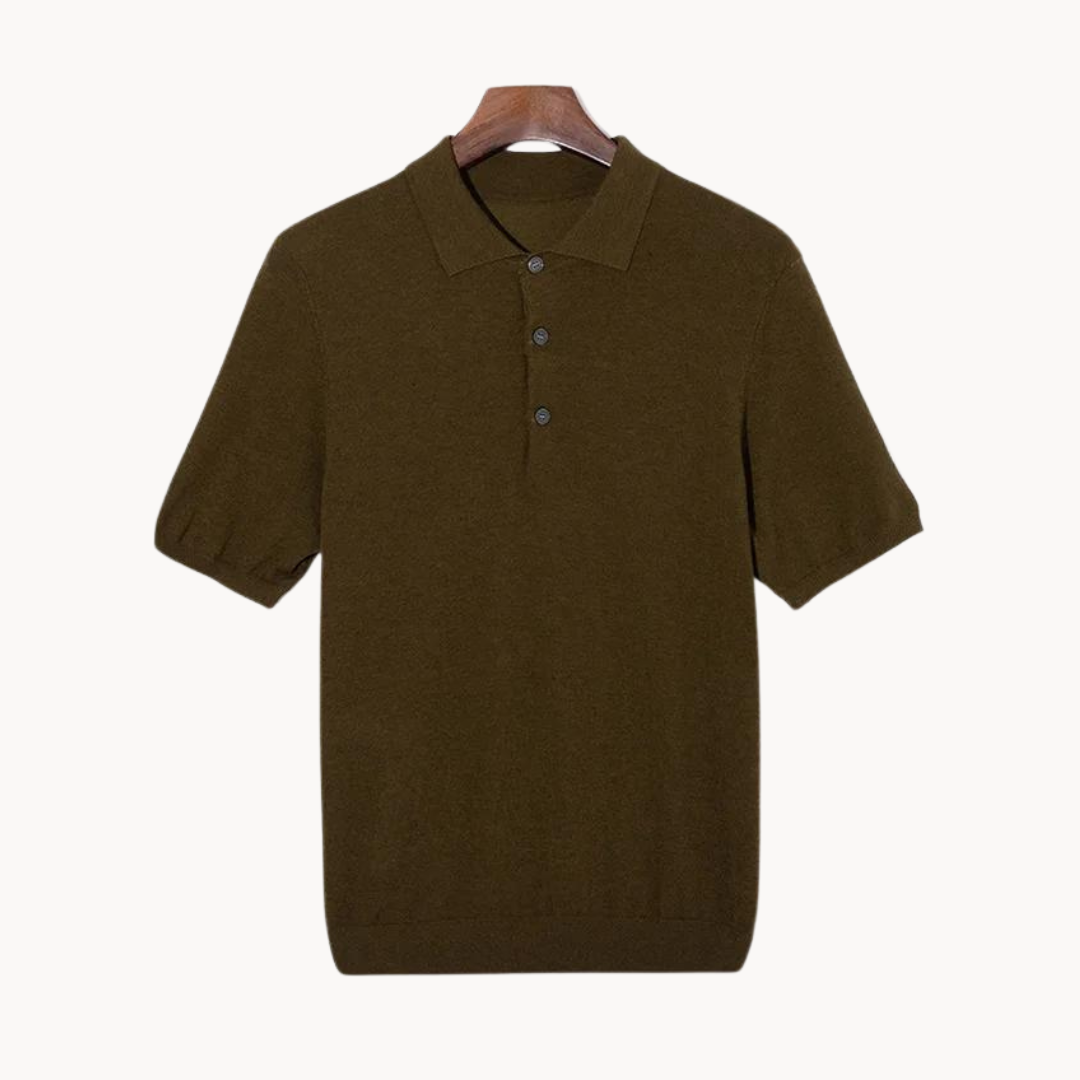 Polo Majica - Napravljena od Lagane Prirodne Tkanine