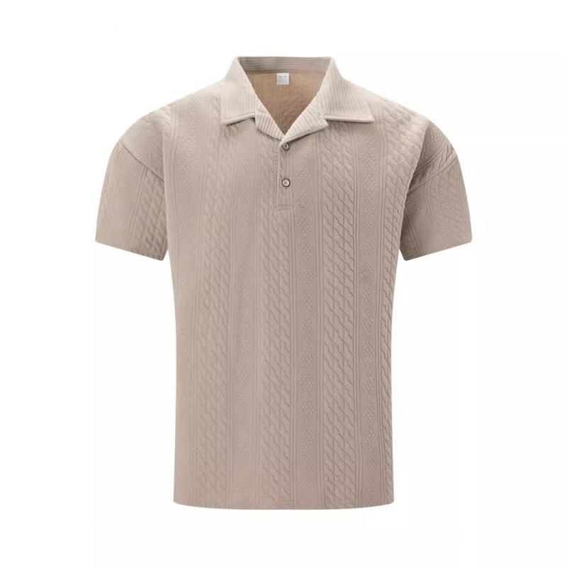 Jacquard Tekstura Polo Majica