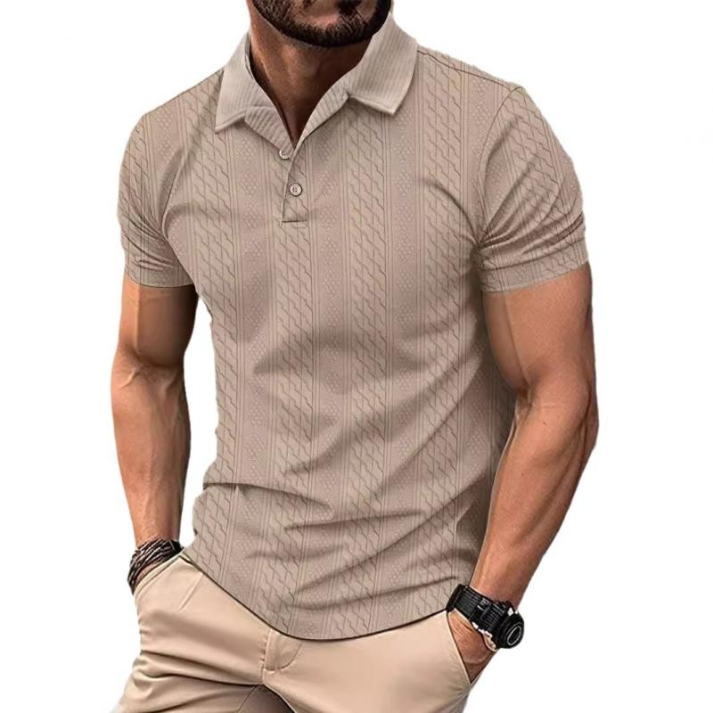 Jacquard Tekstura Polo Majica