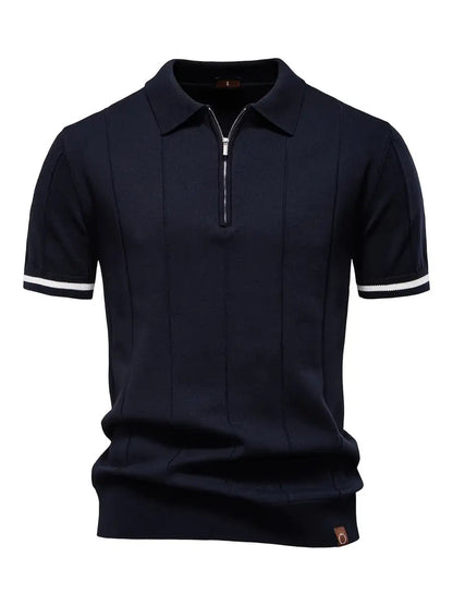 Uska Polo Majica od Mješavine Poliestera
