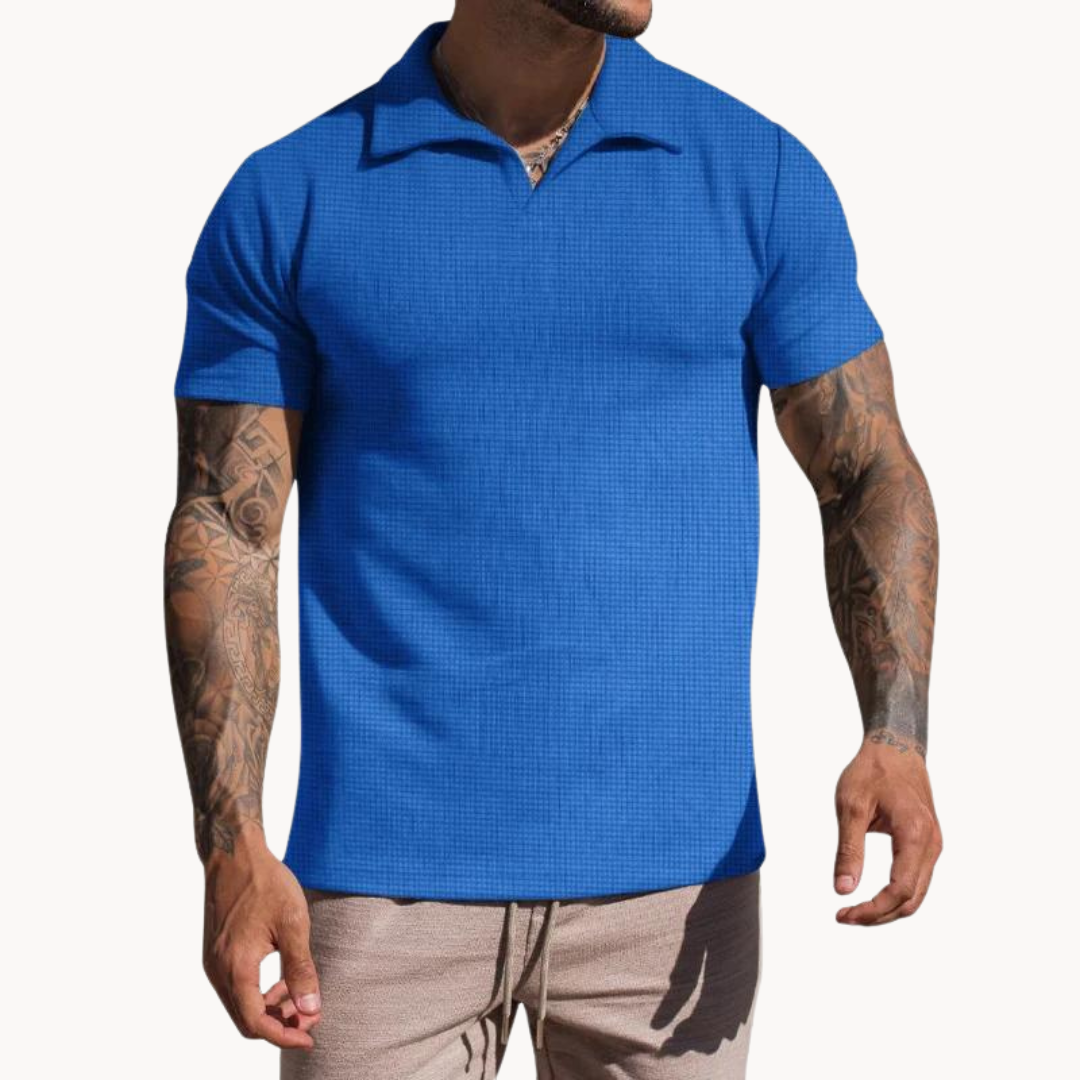 Johnny Collar Polo - Fabric Blend