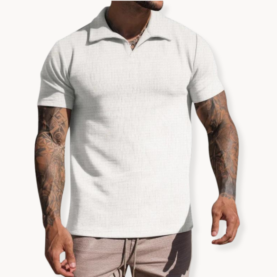 Johnny Collar Polo - Fabric Blend