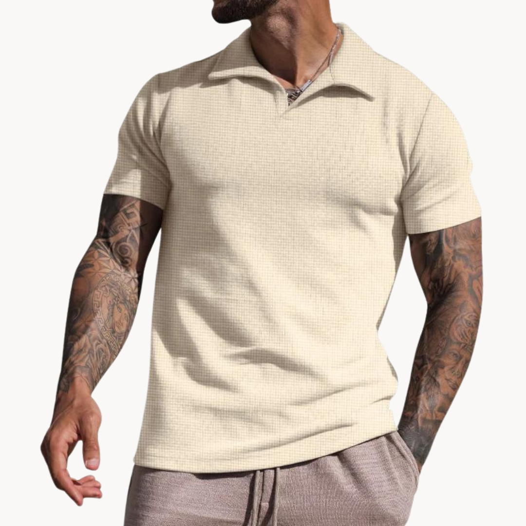 Johnny Collar Polo - Fabric Blend