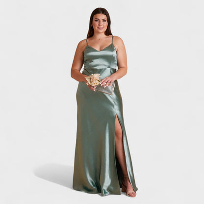 Lúcia - Duga Satenska Haljina
