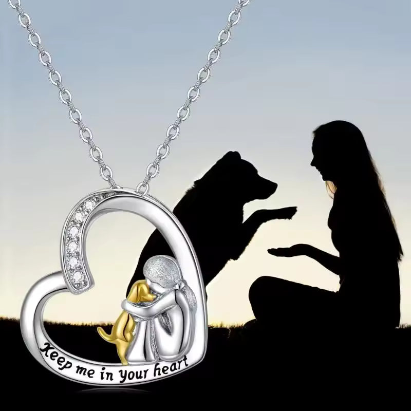 Necklace 'Dog's Embrace'