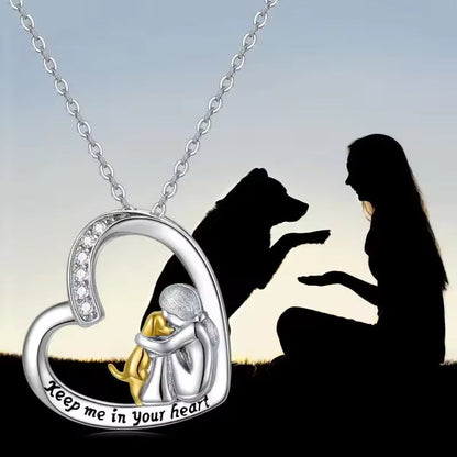 Necklace 'Dog's Embrace'