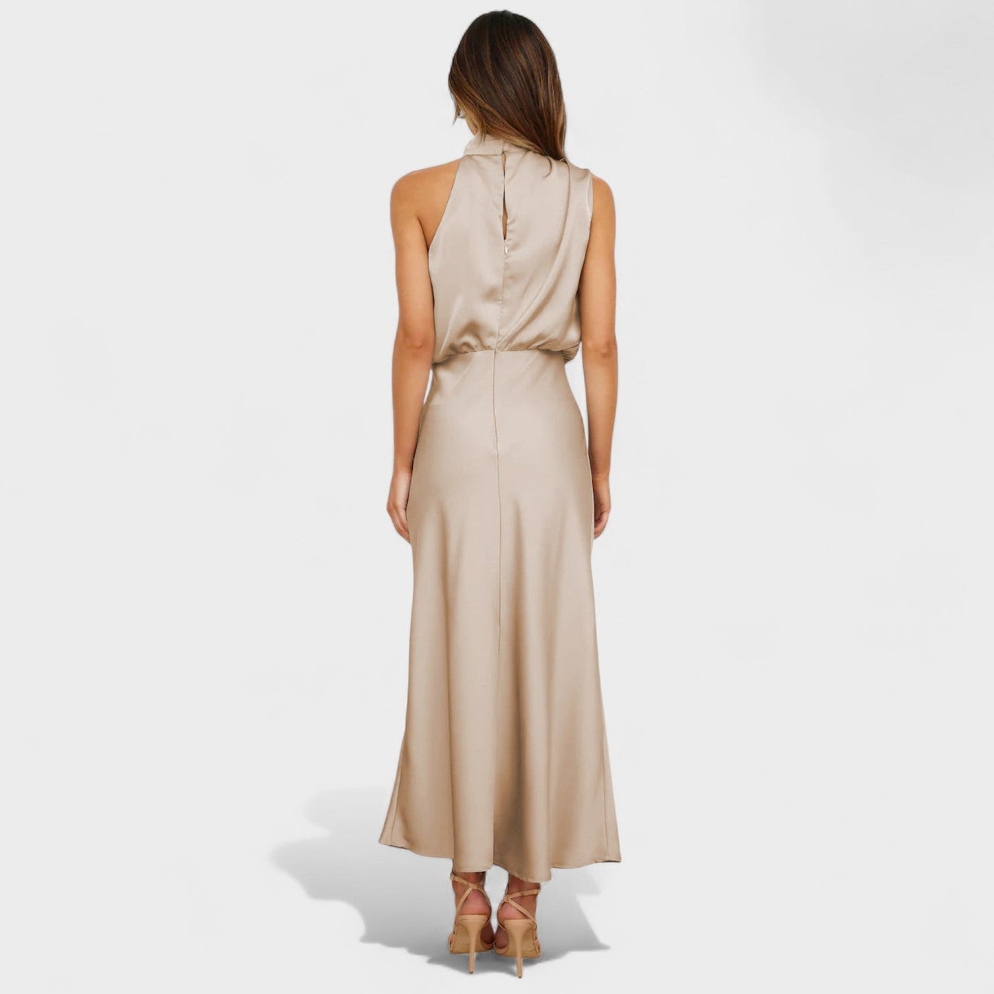 Alba - Elegant Satin Dress