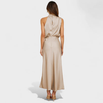 Alba - Elegant Satin Dress
