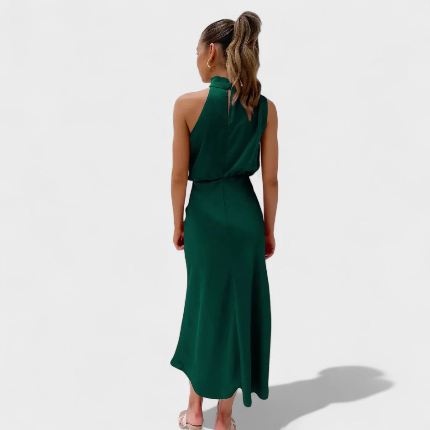 Alba - Elegant Satin Dress