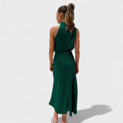 Alba - Elegant Satin Dress