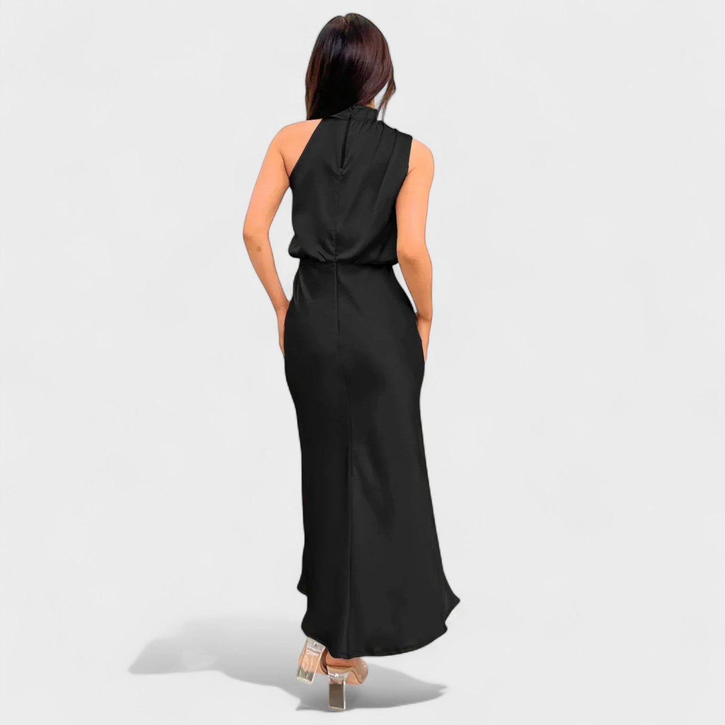 Alba - Elegant Satin Dress