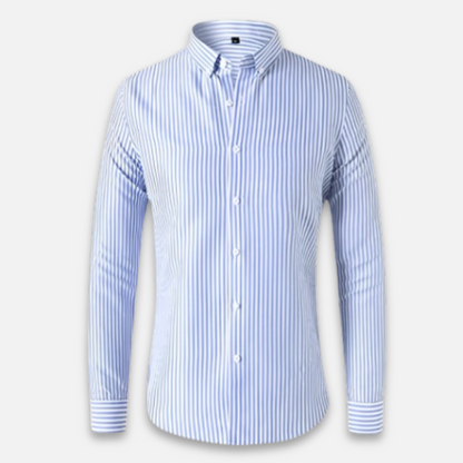Soft Blend Overshirt - Prugasti Design