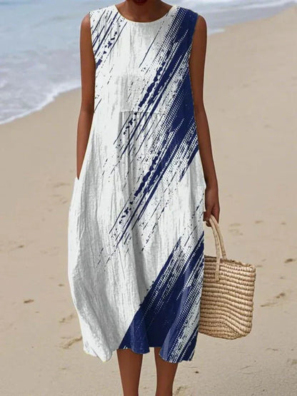 Liana - Comfortable Cotton Dress