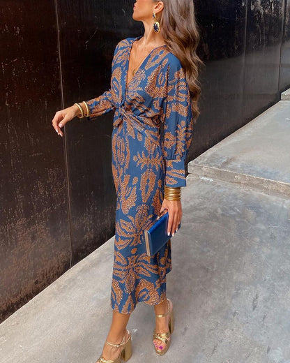 Sabrina - Elegant Midi Dress