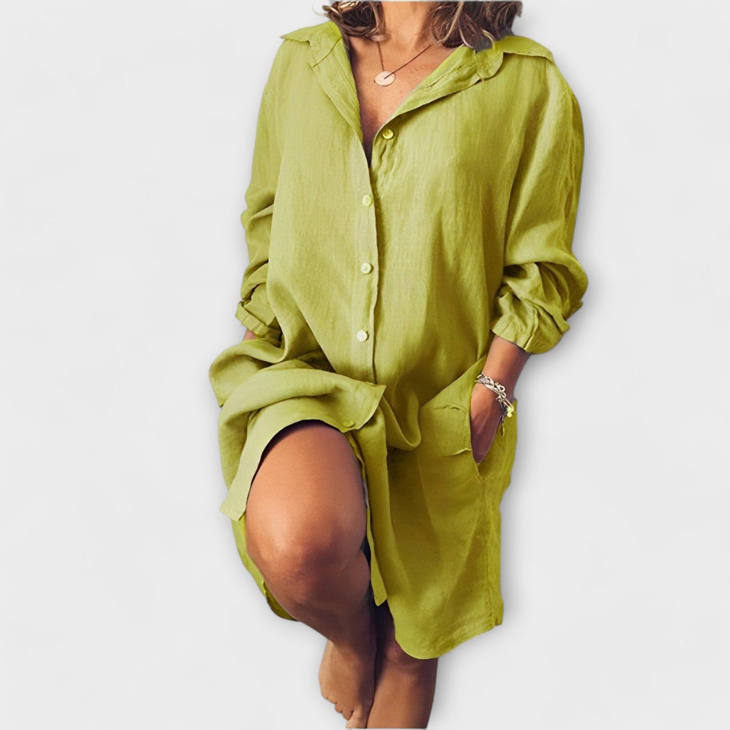 Clara - Casual Linen Shirt