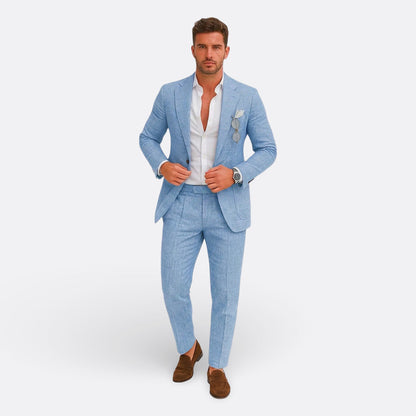 Rafael - Muški Formalni Set od Ljetnog Lanenog Materijala