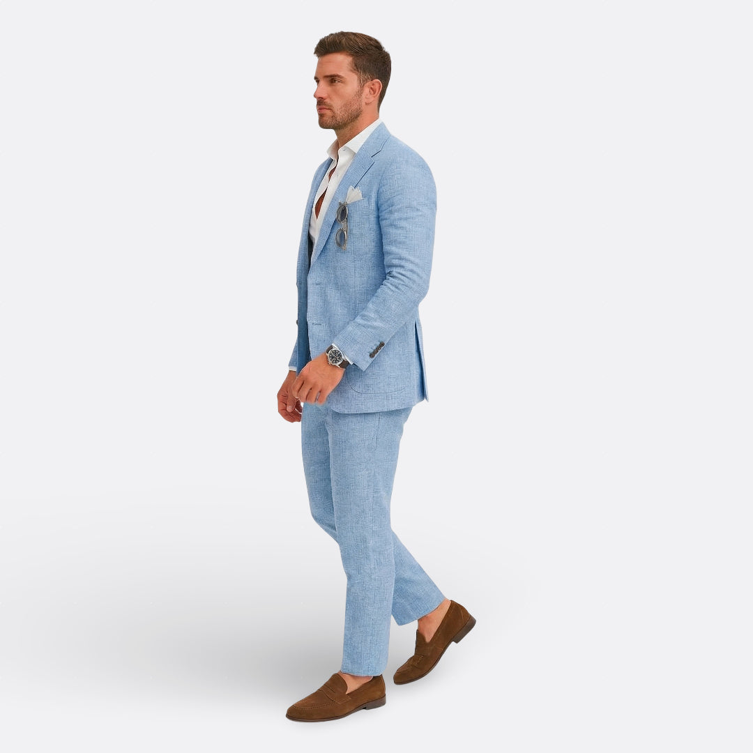 Rafael - Muški Formalni Set od Ljetnog Lanenog Materijala
