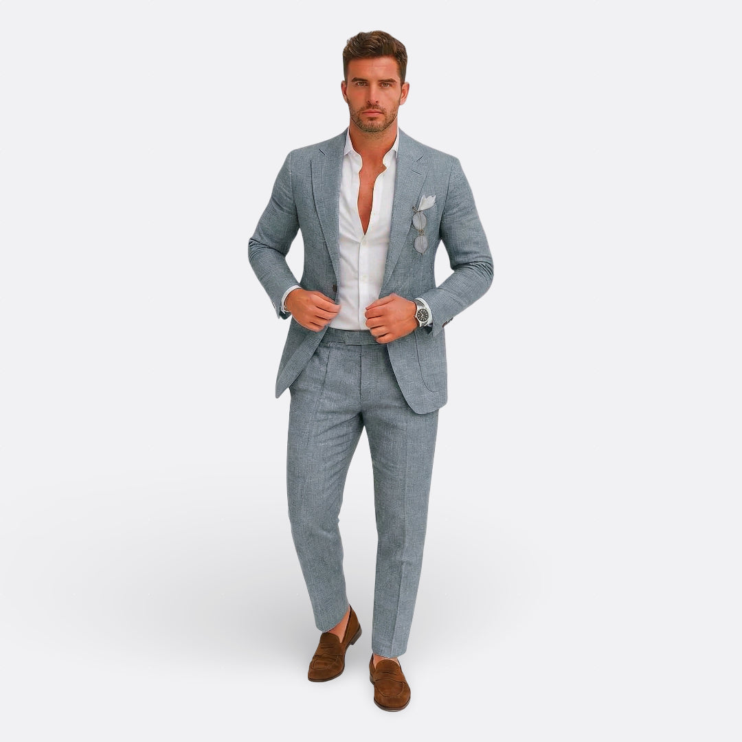 Rafael - Muški Formalni Set od Ljetnog Lanenog Materijala