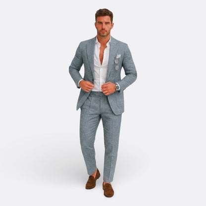 Rafael - Muški Formalni Set od Ljetnog Lanenog Materijala