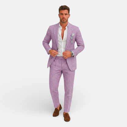 Rafael - Muški Formalni Set od Ljetnog Lanenog Materijala