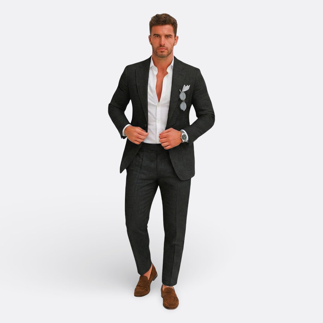 Rafael - Muški Formalni Set od Ljetnog Lanenog Materijala