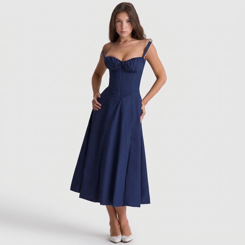 Luana - Elegantly Chic Maxi Dress