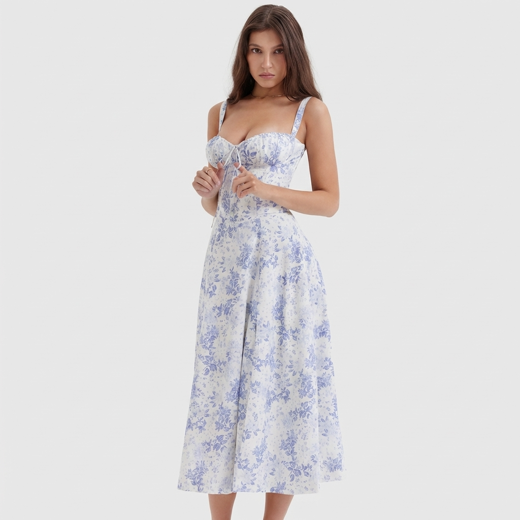 Luana - Elegantly Chic Maxi Dress