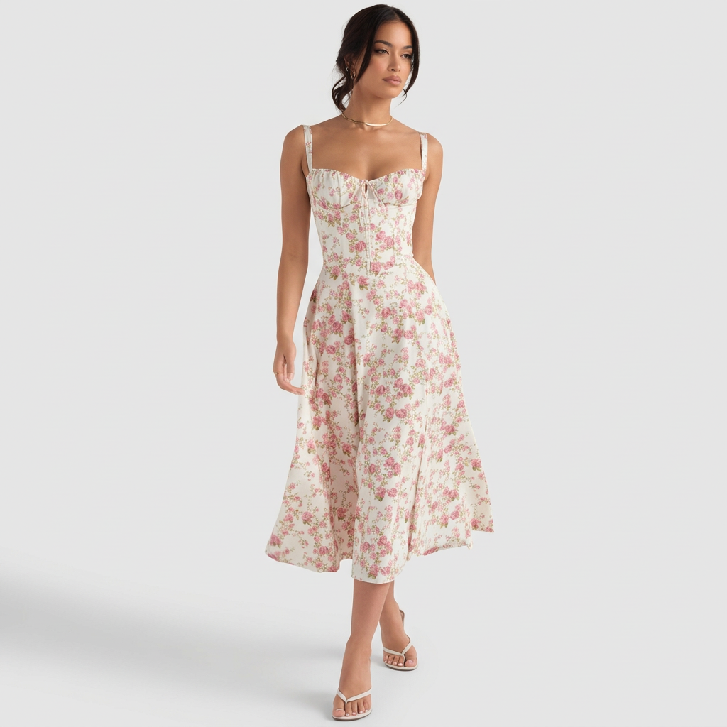 Luana - Elegantly Chic Maxi Dress