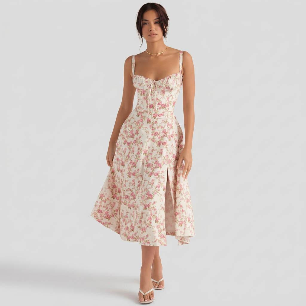 Luana - Elegantly Chic Maxi Dress